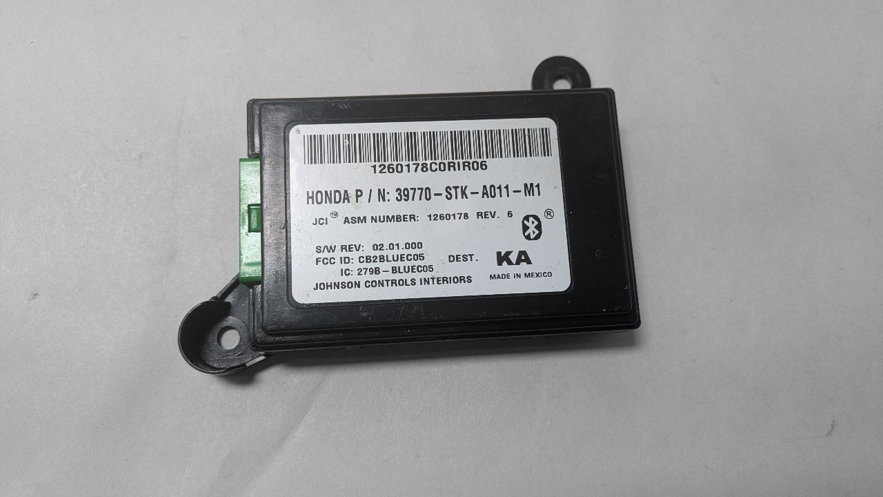 2008 ACURA RDX 2.3L 4cyl Turbo Gasoline Chassis Cont Mod - 440732