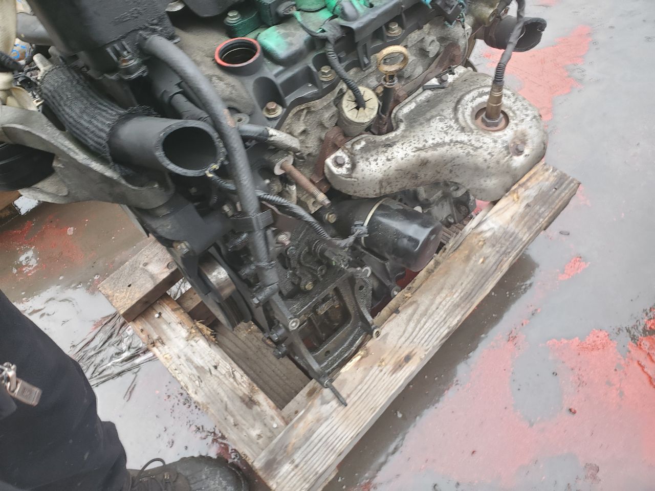 2009 CHEVROLET TRAVERSE 6cyl Gasoline 3.6 ENGINE ASSEMBLY - 440861 — photo 4