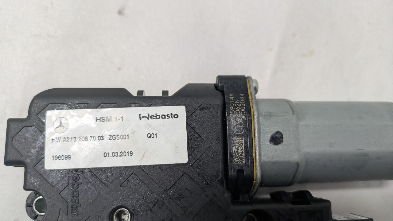 2019 MERCEDES-BENZ E-CLASS Roof Motor - 441312 — photo 6