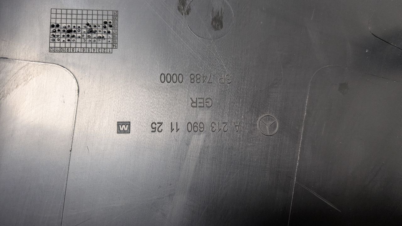 2019 MERCEDES-BENZ E-CLASS INTERIOR TRIM PANEL - 441332 — photo 3