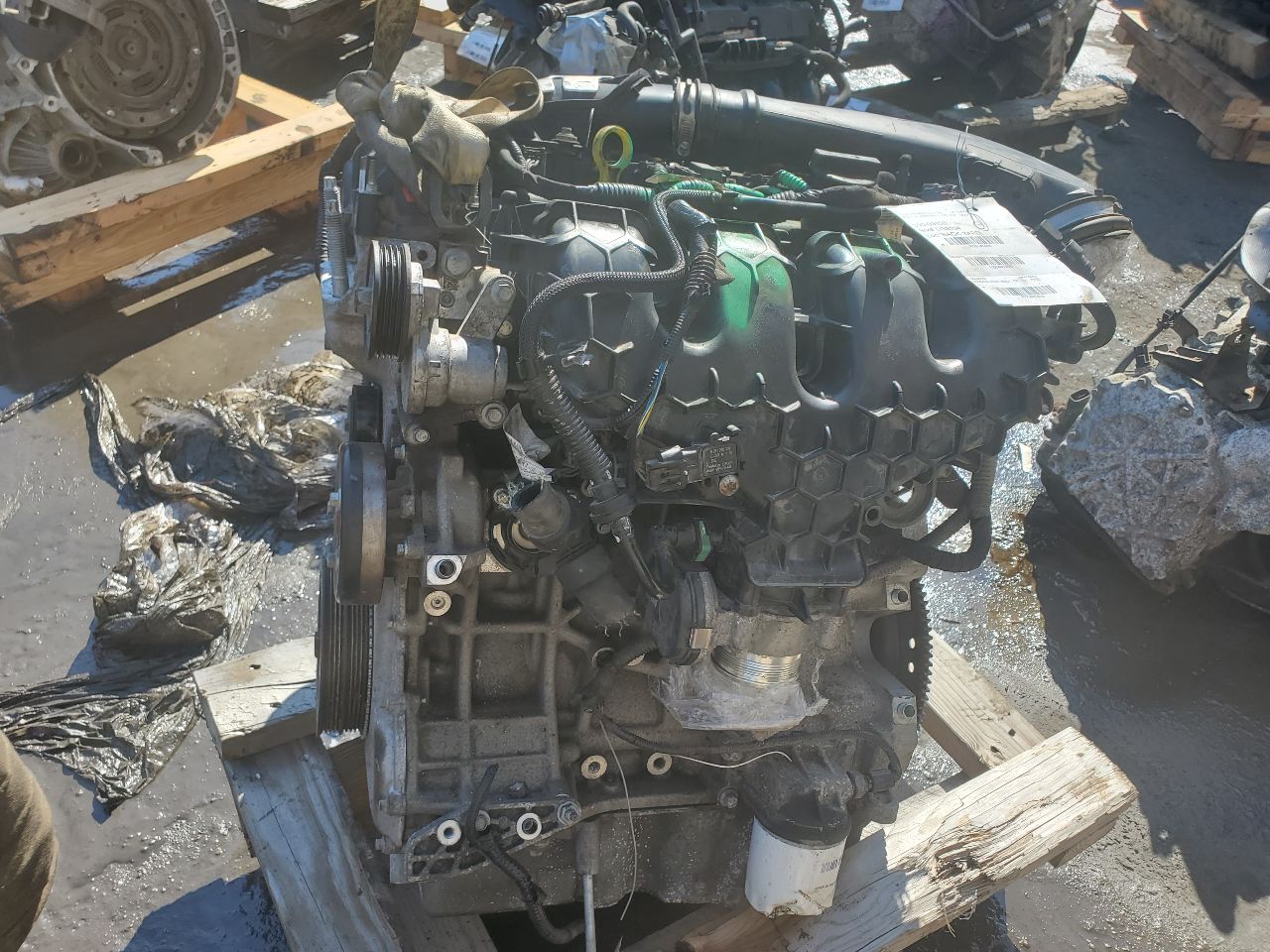 2013 FORD ESCAPE 4cyl 2.0 EcoBoost ENGINE ASSEMBLY - 441456 — photo 4