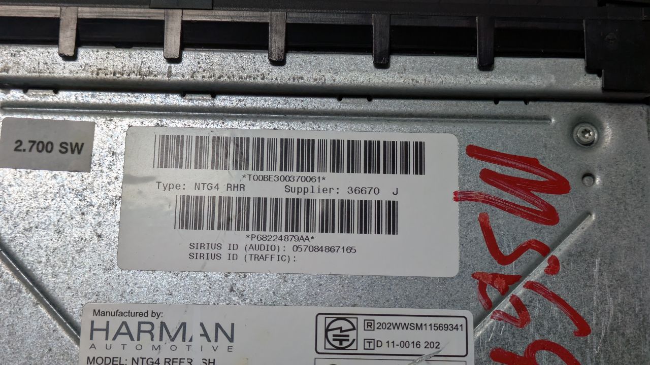 2014 DODGE CHALLENGER Radio Audio - 441761 — photo 3