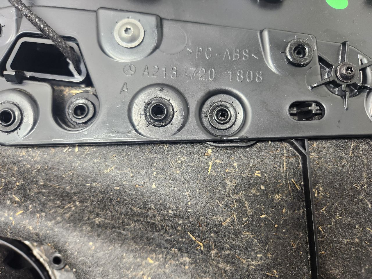 2019 MERCEDES-BENZ E-CLASS INTERIOR TRIM PANEL - 441832 — photo 5