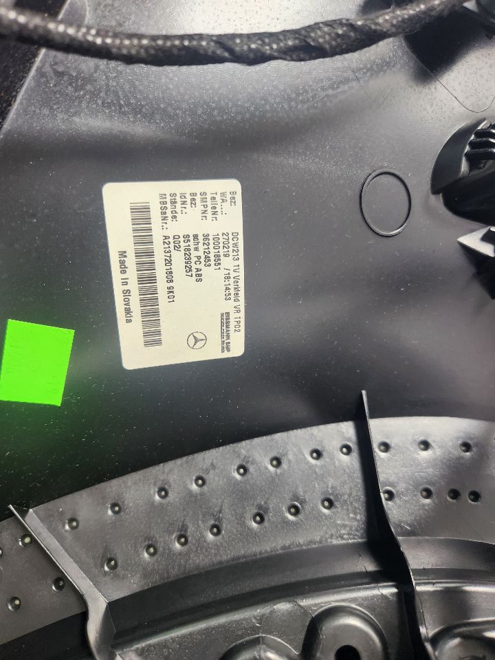 2019 MERCEDES-BENZ E-CLASS INTERIOR TRIM PANEL - 441832 — photo 7