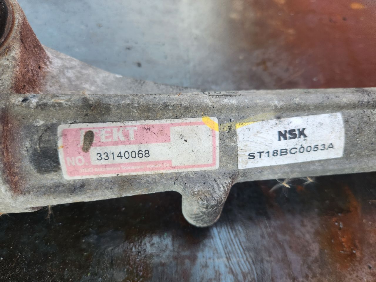 2013 TOYOTA CAMRY STEERING GEAR RACK - 441991 — photo 3