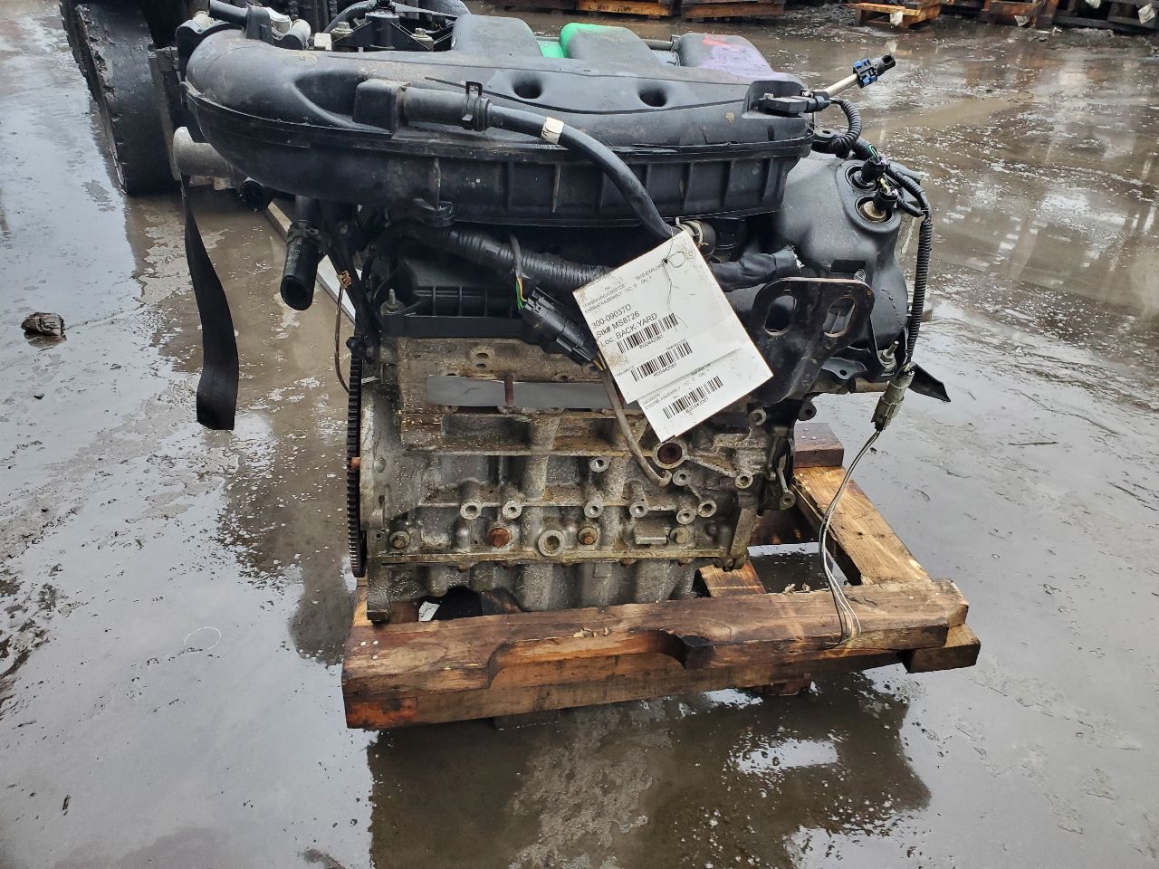 2018 FORD EXPLORER 3.7L 6cyl Gasoline VVT ENGINE ASSEMBLY - 442061 — photo 5