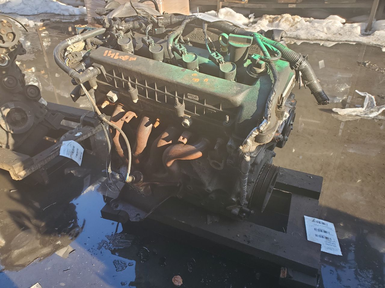 2015 FORD FUSION 4cyl Gasoline 2.5 ENGINE ASSEMBLY - 442522 — photo 4