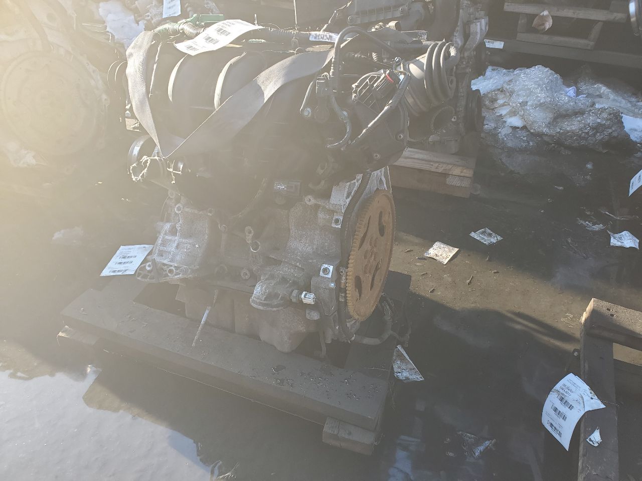 2015 FORD FUSION 4cyl Gasoline 2.5 ENGINE ASSEMBLY - 442522 — photo 7