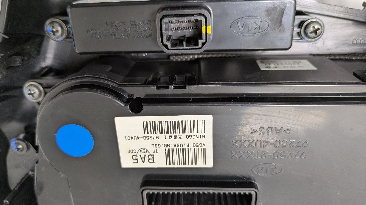 2012 KIA OPTIMA 4cyl Hybrid 2.4 TEMP CONTROL - 442531 — photo 4