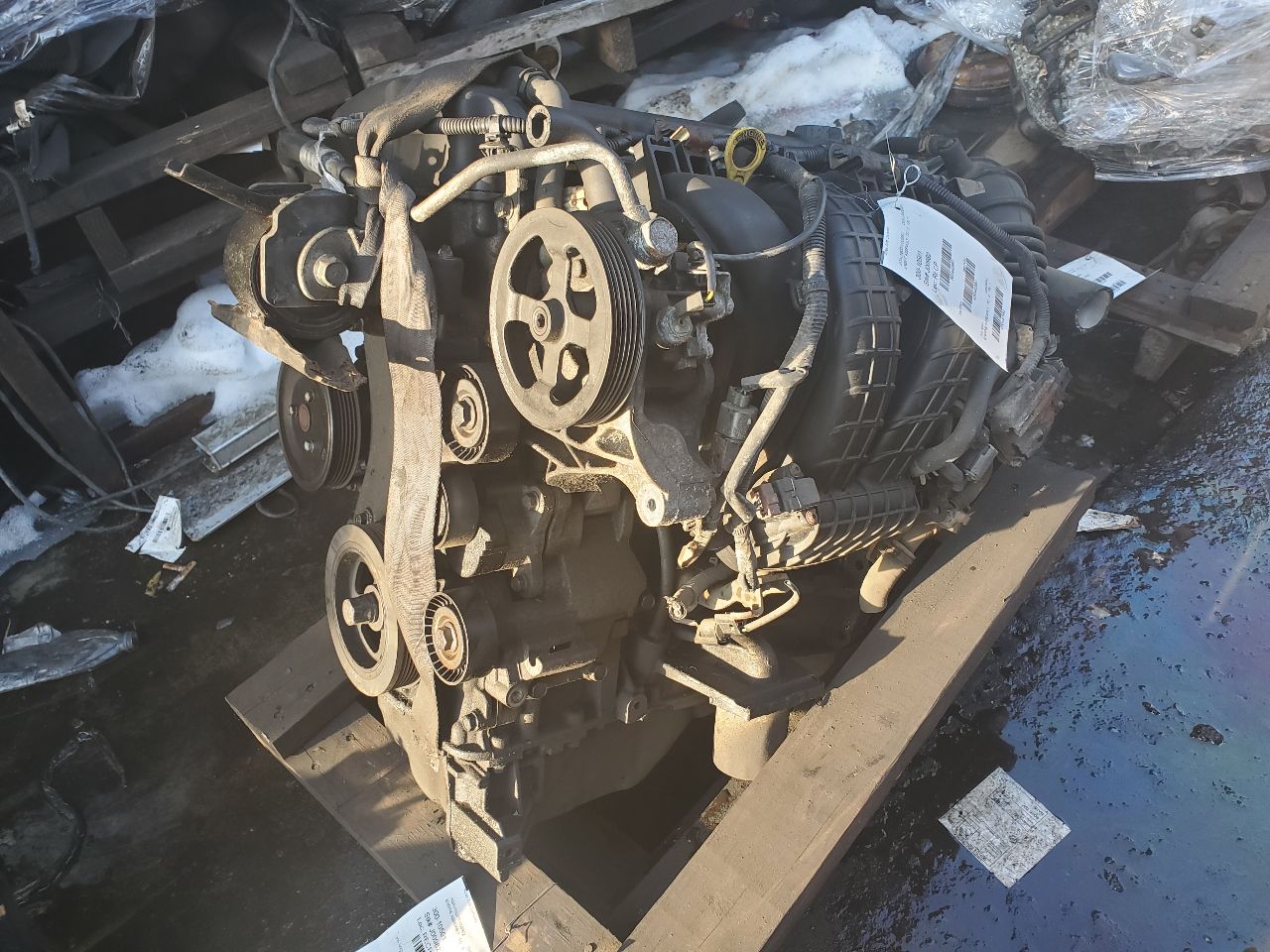 2009 MITSUBISHI LANCER 4cyl Gasoline 2.0 ENGINE ASSEMBLY - 442560 — photo 2