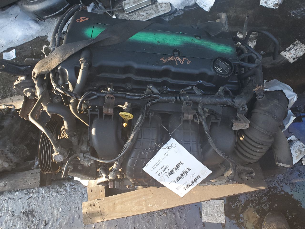 2009 MITSUBISHI LANCER 4cyl Gasoline 2.0 ENGINE ASSEMBLY - 442560 — photo 3