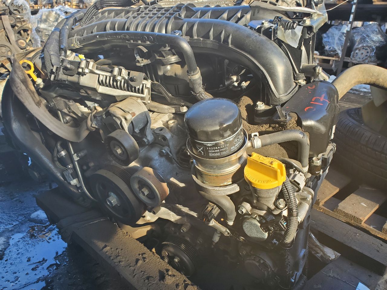 2018 SUBARU WRX ENGINE ASSEMBLY - 442600 — photo 3