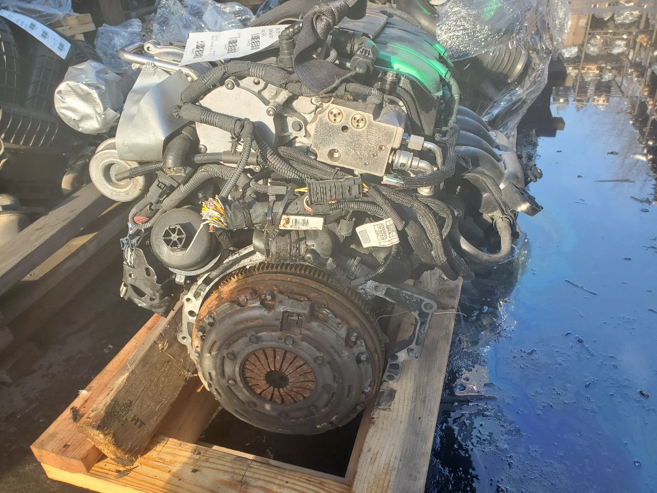 2011 MINI COOPER COOPER 4cyl Gasoline Turbo 1.6 ENGINE ASSEMBLY - 442602 — photo 3