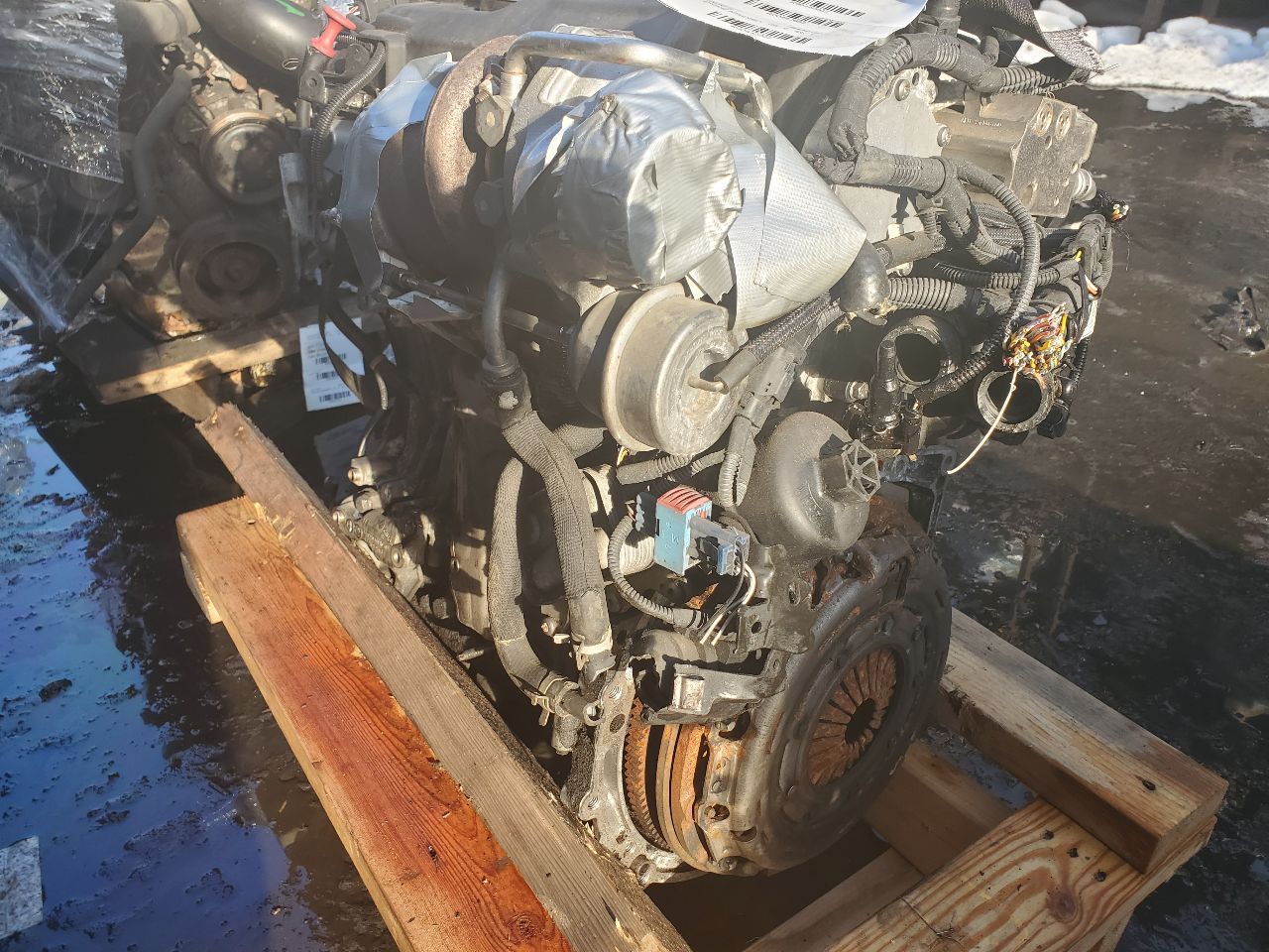 2011 MINI COOPER COOPER 4cyl Gasoline Turbo 1.6 ENGINE ASSEMBLY - 442602 — photo 4