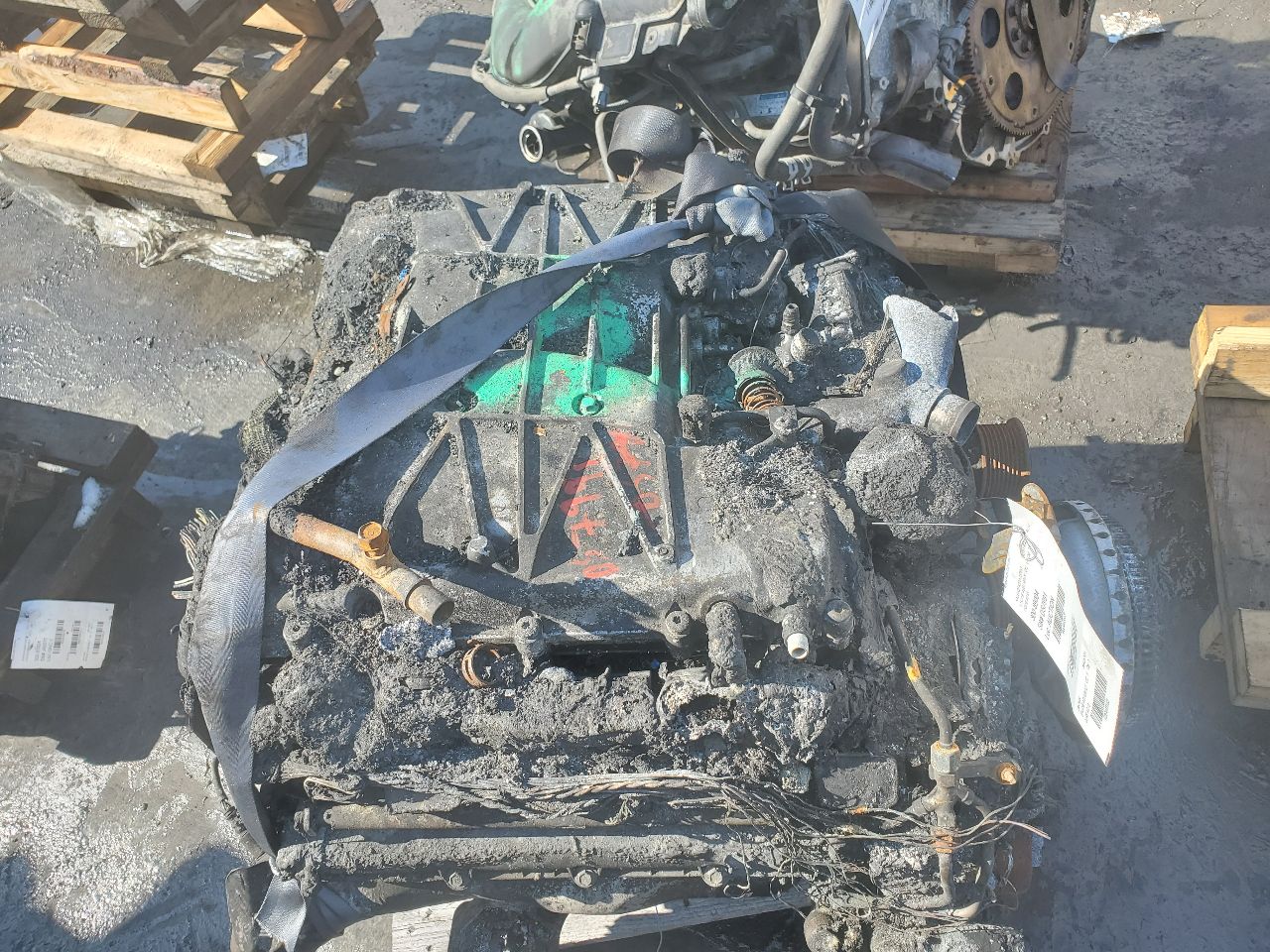 2010 LAND ROVER RANGE ROVER ENGINE ASSEMBLY - 443165 — photo 2