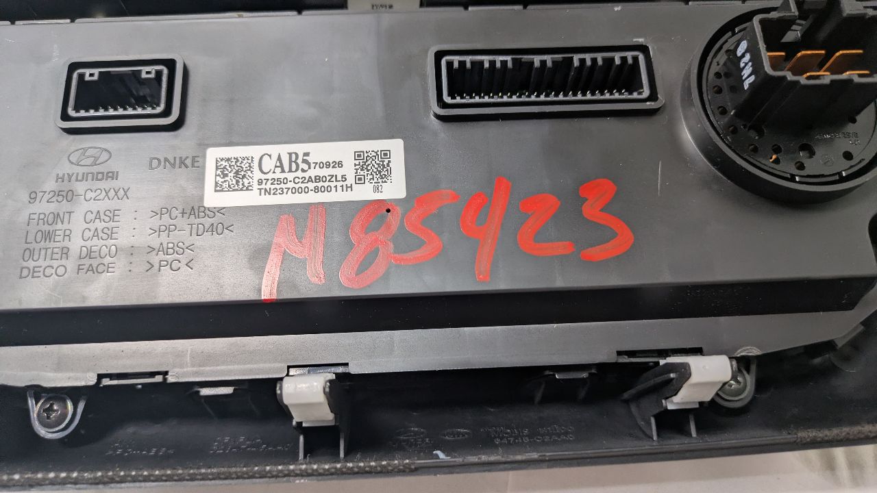 2018 HYUNDAI SONATA TEMP CONTROL - 443316 — photo 3