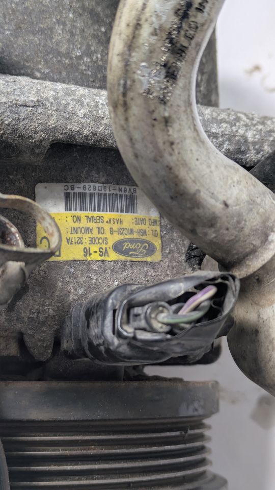 2012 FORD FOCUS AC COMPRESSOR - 443484 — photo 3