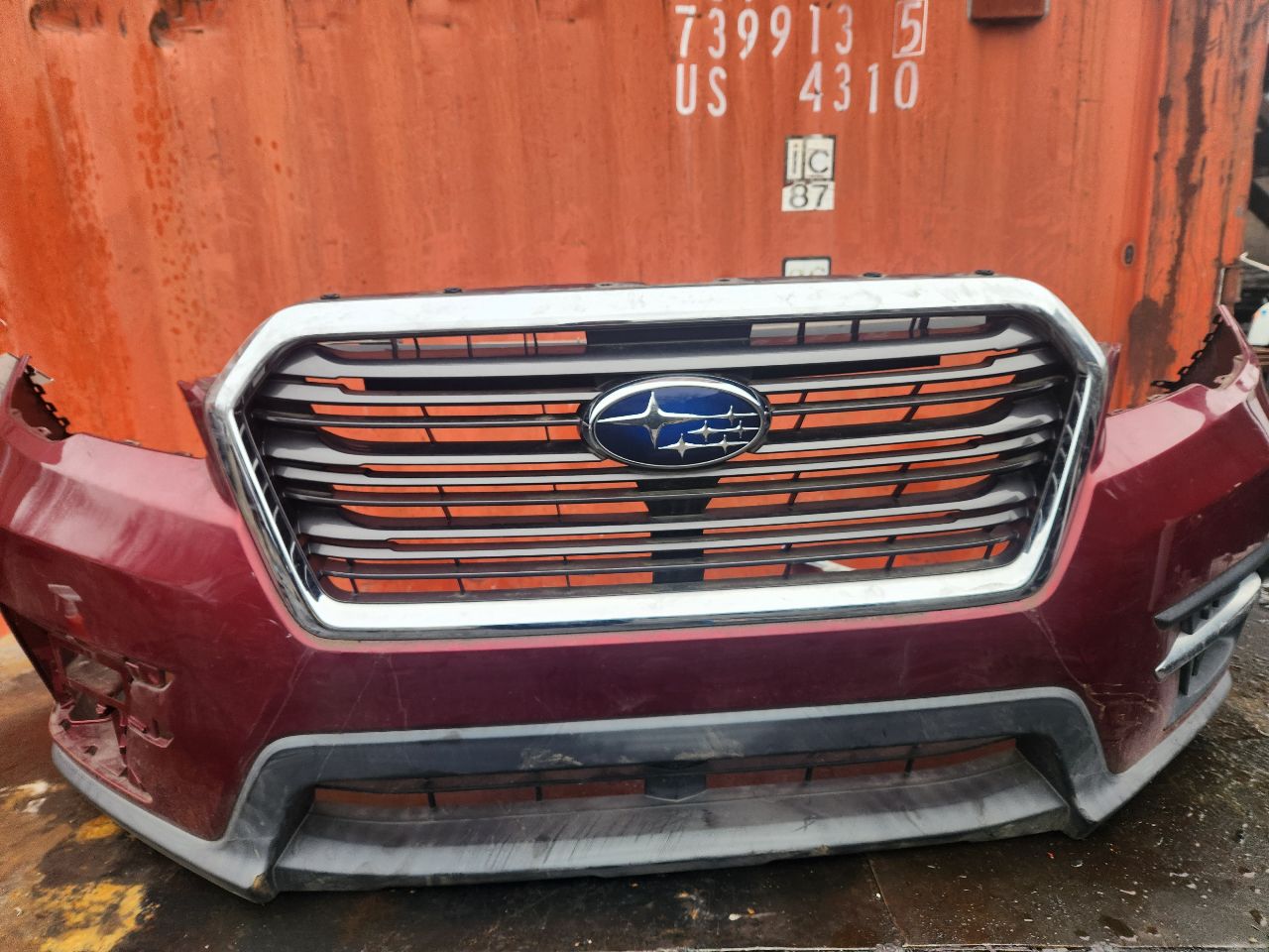 2020 SUBARU ASCENT BUMPER ASSY, FRONT - 444897 — photo 1