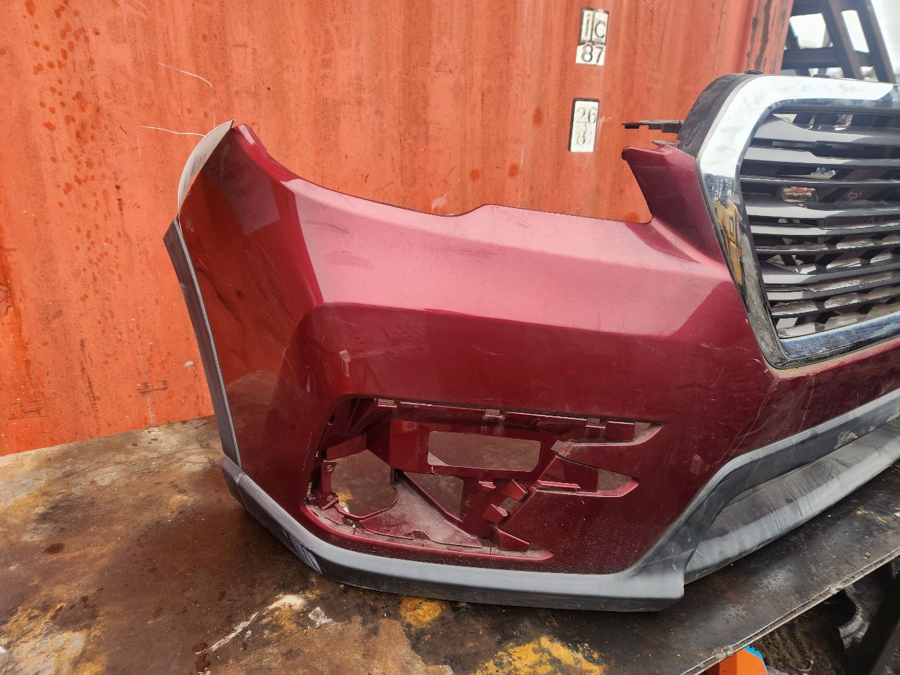 2020 SUBARU ASCENT BUMPER ASSY, FRONT - 444897 — photo 2