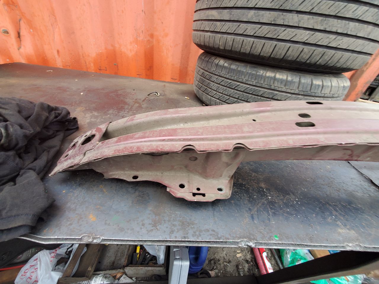 2020 SUBARU ASCENT BUMPER REINF, FRONT - 444972 — photo 2