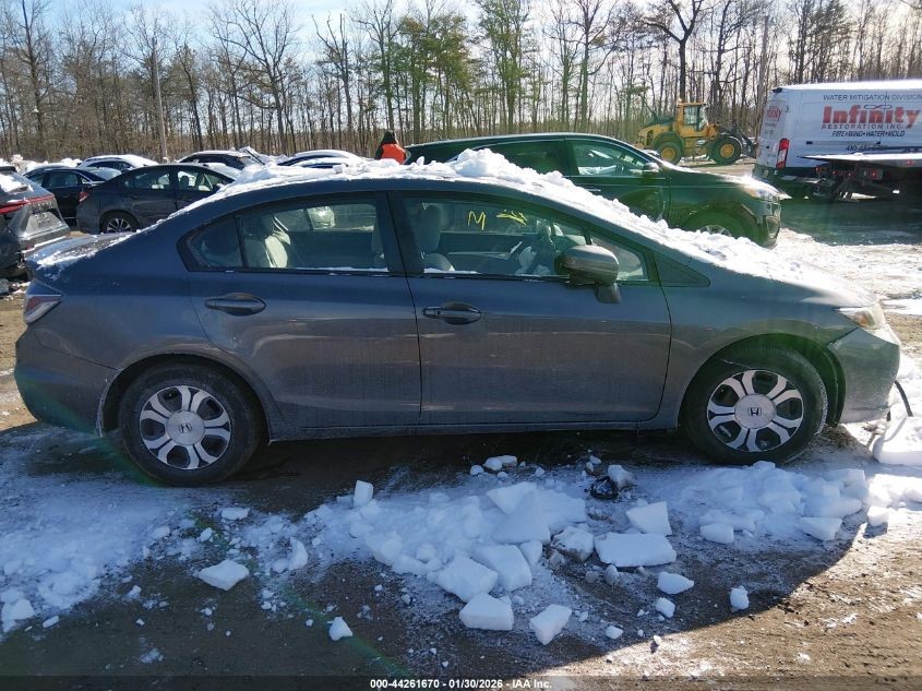 2015 HONDA CIVIC BATTERY - 445285 — photo 2