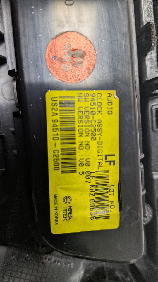 2016 HYUNDAI SONATA TEMP CONTROL - 445396 — photo 3