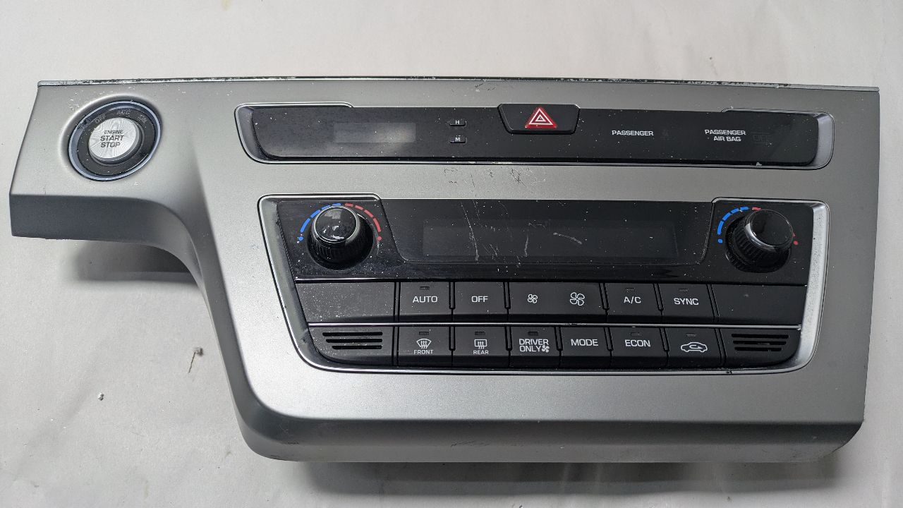 2016 HYUNDAI SONATA TEMP CONTROL - 445396 — photo 8