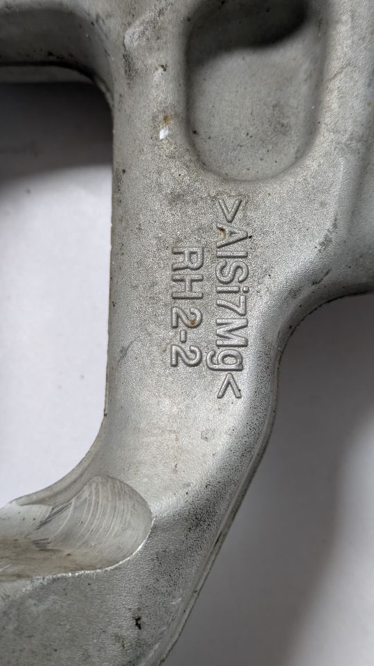 2024 TESLA TESLA S L cyl SPINDLE KNUCKLE, FR - 445434 — photo 3