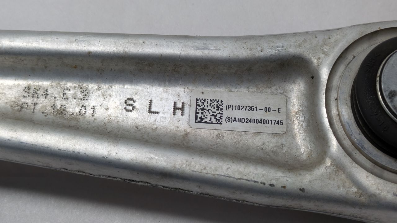 2024 TESLA TESLA S L cyl LOWER CNTRL ARM, FR - 445445 — photo 2