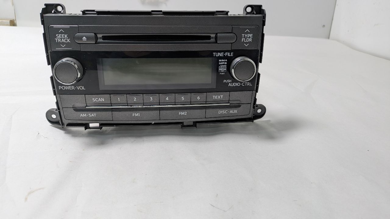 2013 TOYOTA SIENNA 6cyl Gasoline 3.5 Radio Audio - 445825 — photo 1