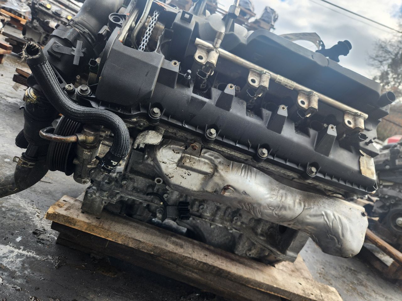 2013 LAND ROVER RANGE ROVER SPORT 8cyl Gasoline 5.0 ENGINE ASSEMBLY - 445882 — photo 3