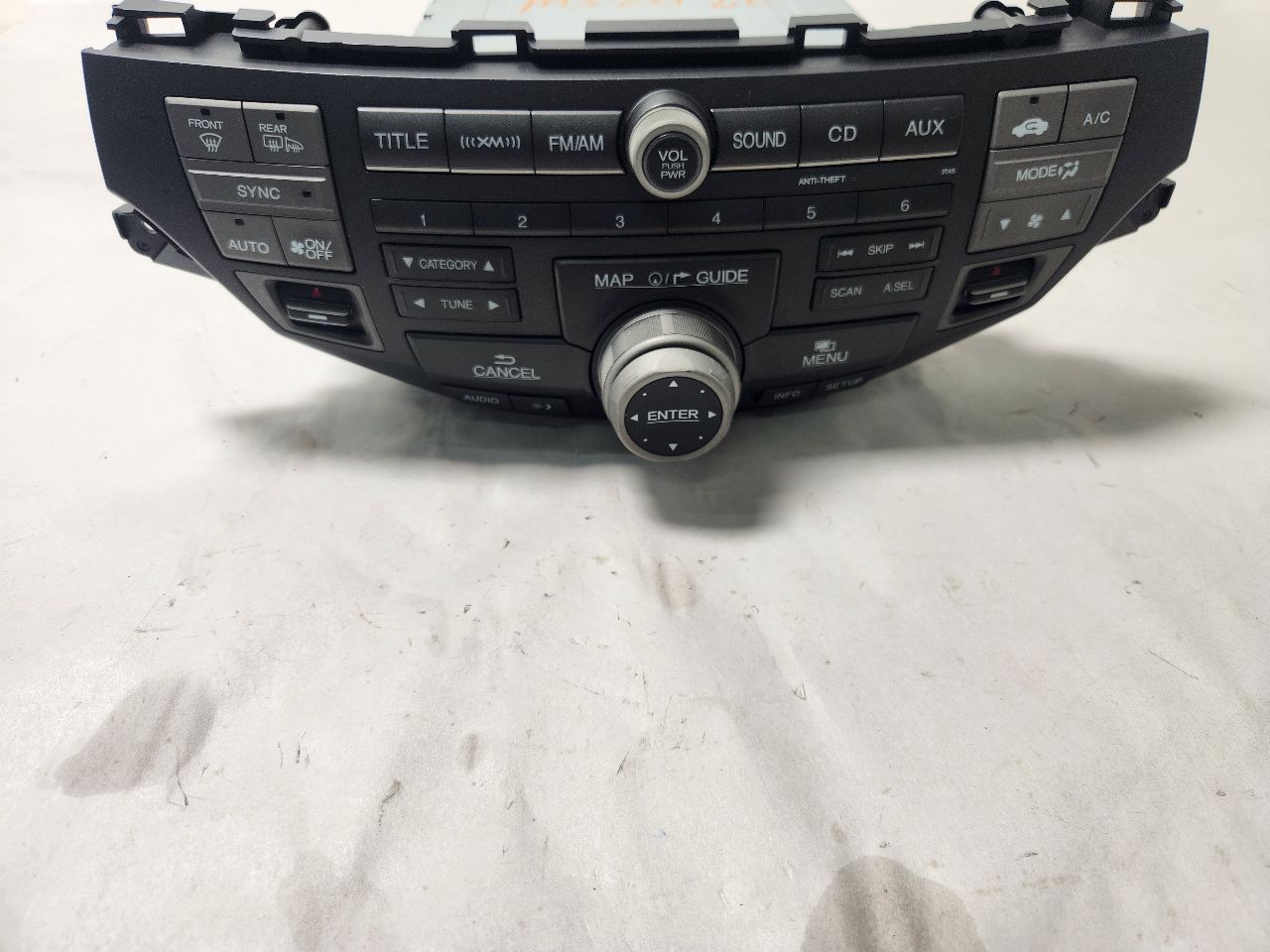 2010 HONDA CROSSTOUR Radio Audio - 445999