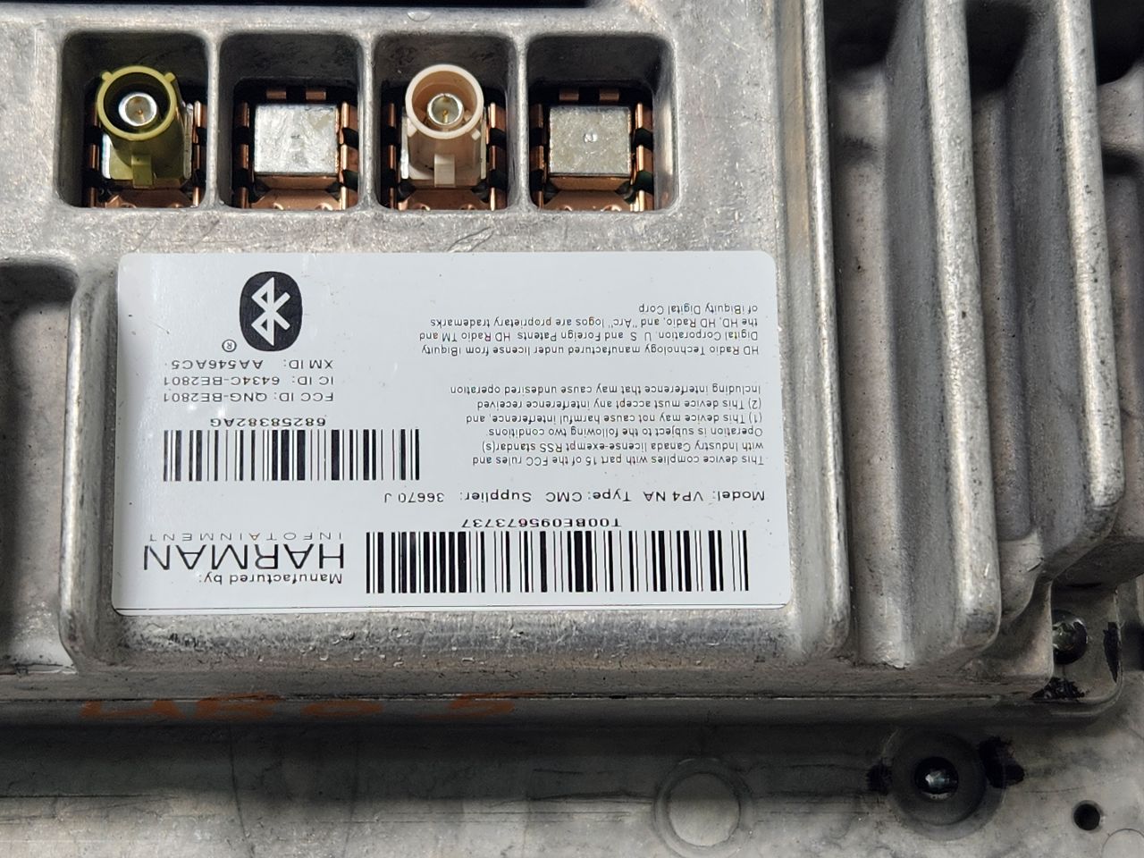 2016 DODGE DURANGO Radio Audio - 446759 — photo 7