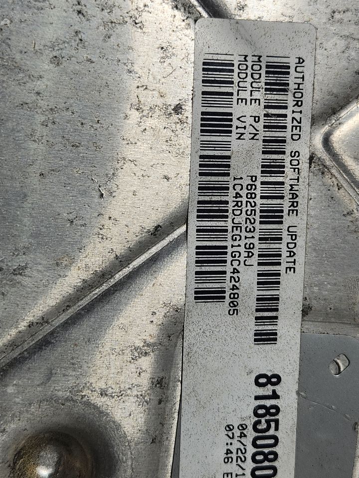 2016 DODGE DURANGO Eng/Motor Cont Mod - 446771 — photo 5