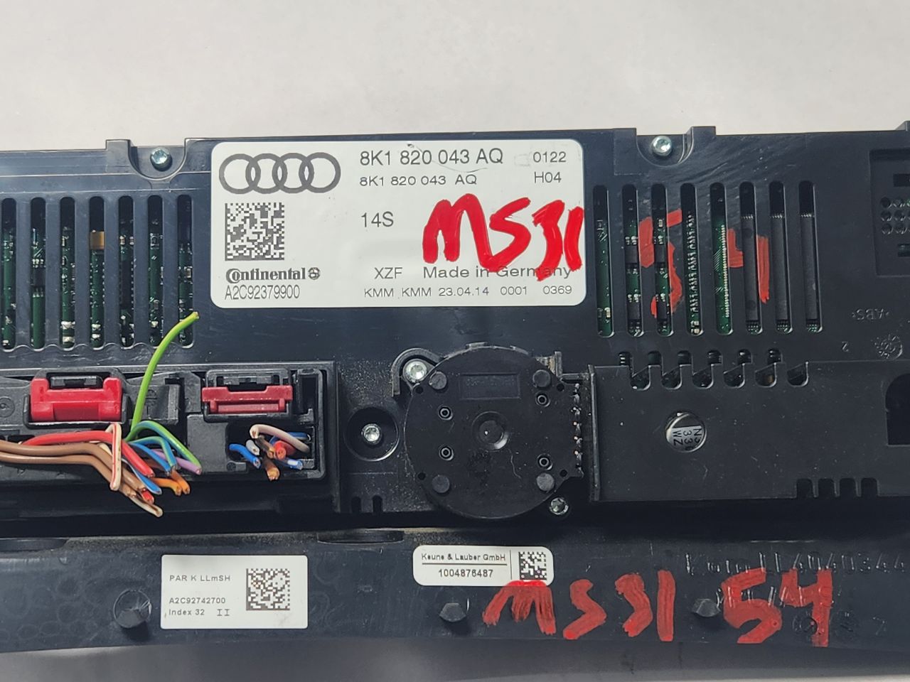 2014 AUDI A4 TEMP CONTROL - 446998 — photo 5