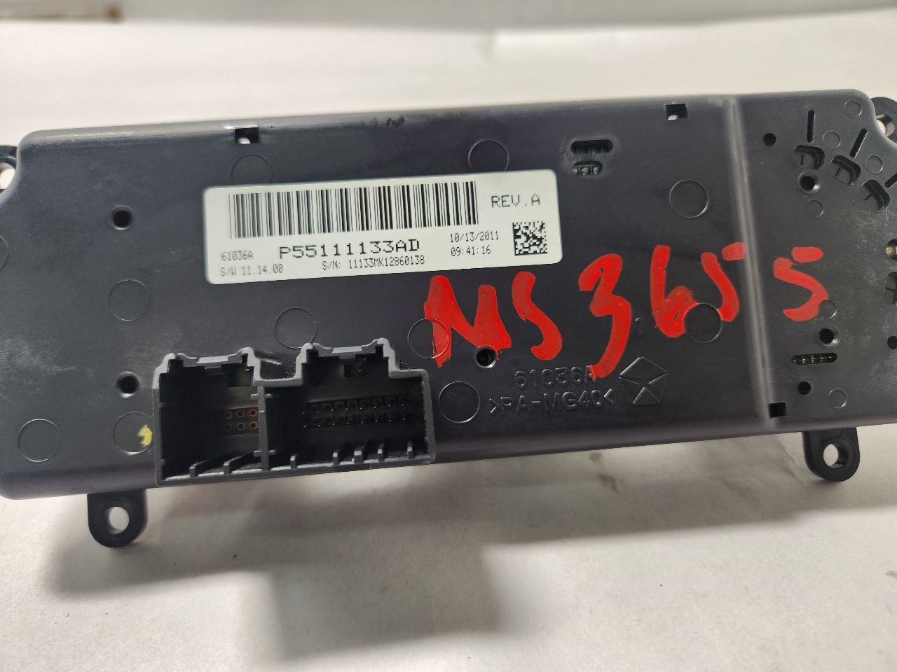 2012 JEEP PATRIOT TEMP CONTROL - 447191 — photo 3