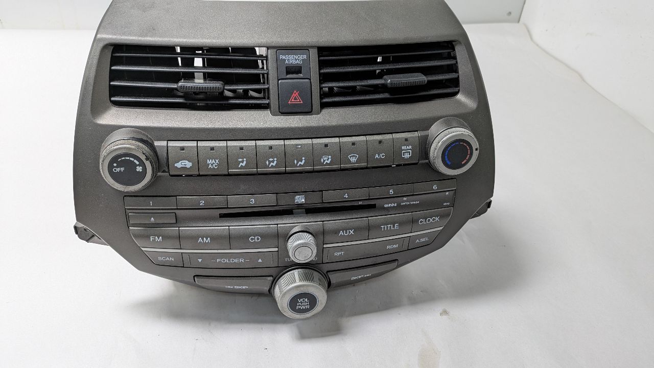 2009 HONDA ACCORD Radio Audio - 447244 — photo 1