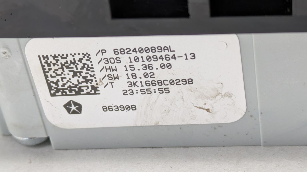 2018 CHRYSLER PACIFICA TEMP CONTROL - 447589 — photo 4