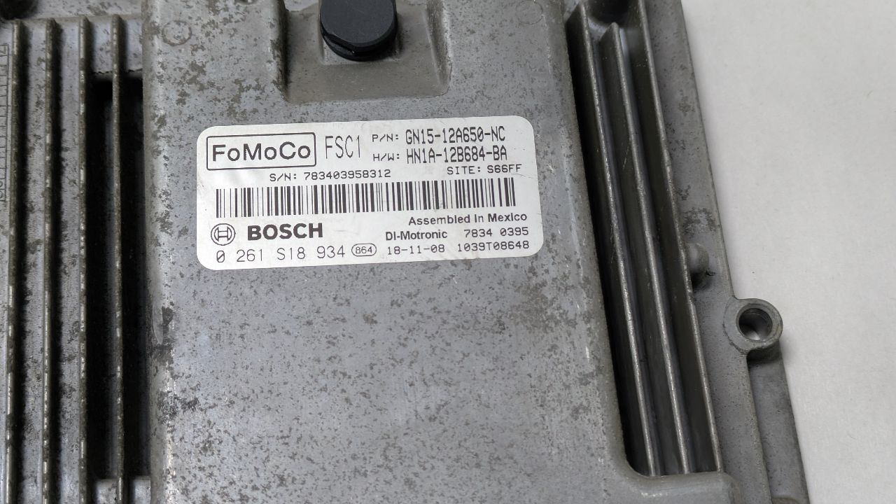 2019 FORD ECOSPORT Eng/Motor Cont Mod - 447749 — photo 5