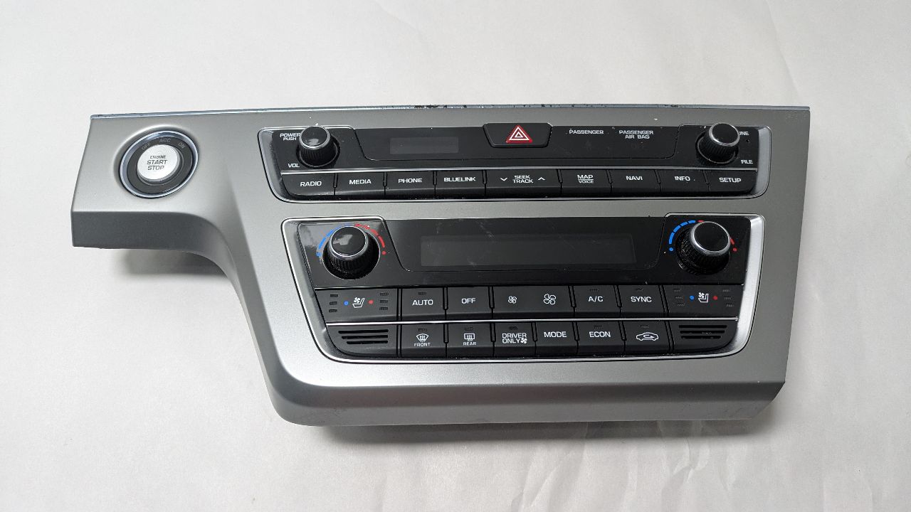 2017 HYUNDAI SONATA TEMP CONTROL - 447755 — photo 1