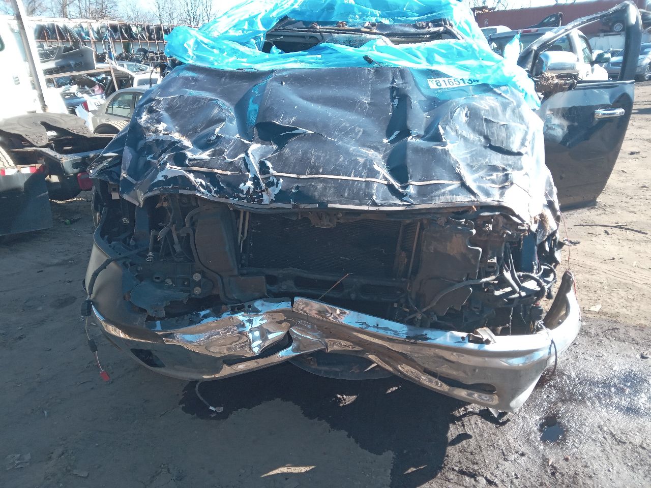 2018 DODGE 1500 PICKUP 5.7L 8cyl Gasoline VVT AXLE ASSEMBLY, RR - 447768 — photo 4