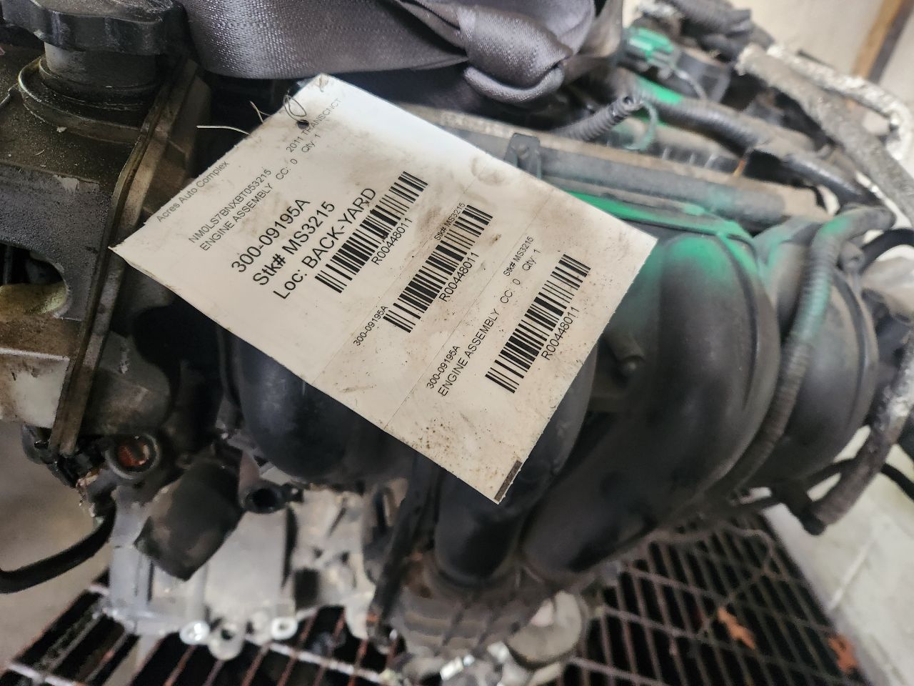 2011 FORD TRANSIT CONNECT ENGINE ASSEMBLY - 448011 — photo 4