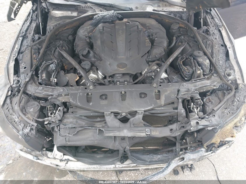 2016 BMW 550i ENGINE ASSEMBLY - 448060 — photo 5
