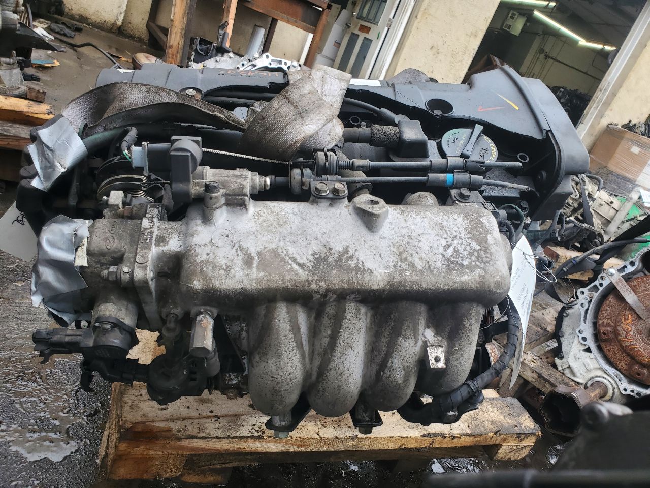 2016 HYUNDAI ACCENT 4cyl Gasoline 1.6 DOHC ENGINE ASSEMBLY - 448067 — photo 4