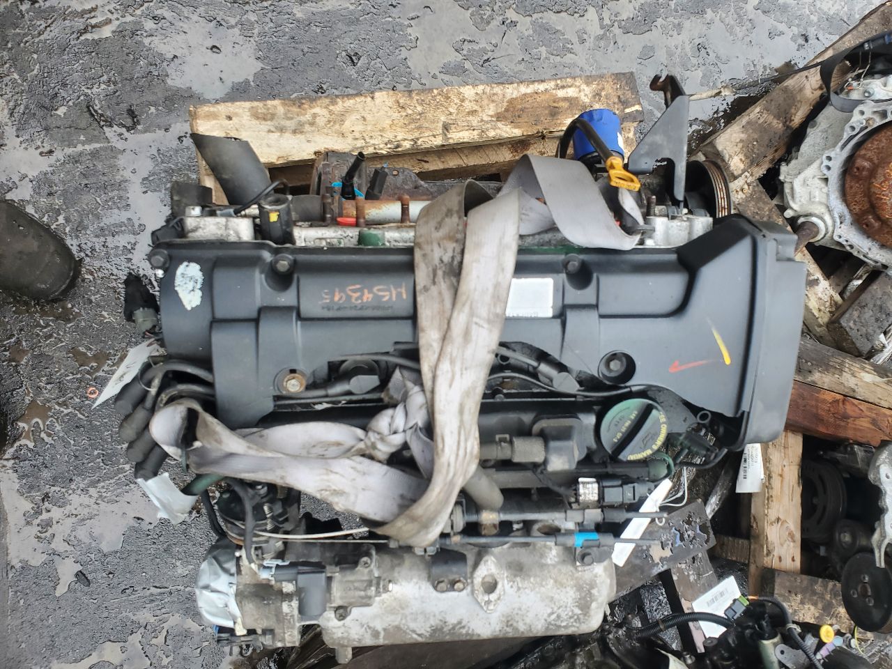 2016 HYUNDAI ACCENT 4cyl Gasoline 1.6 DOHC ENGINE ASSEMBLY - 448067 — photo 5