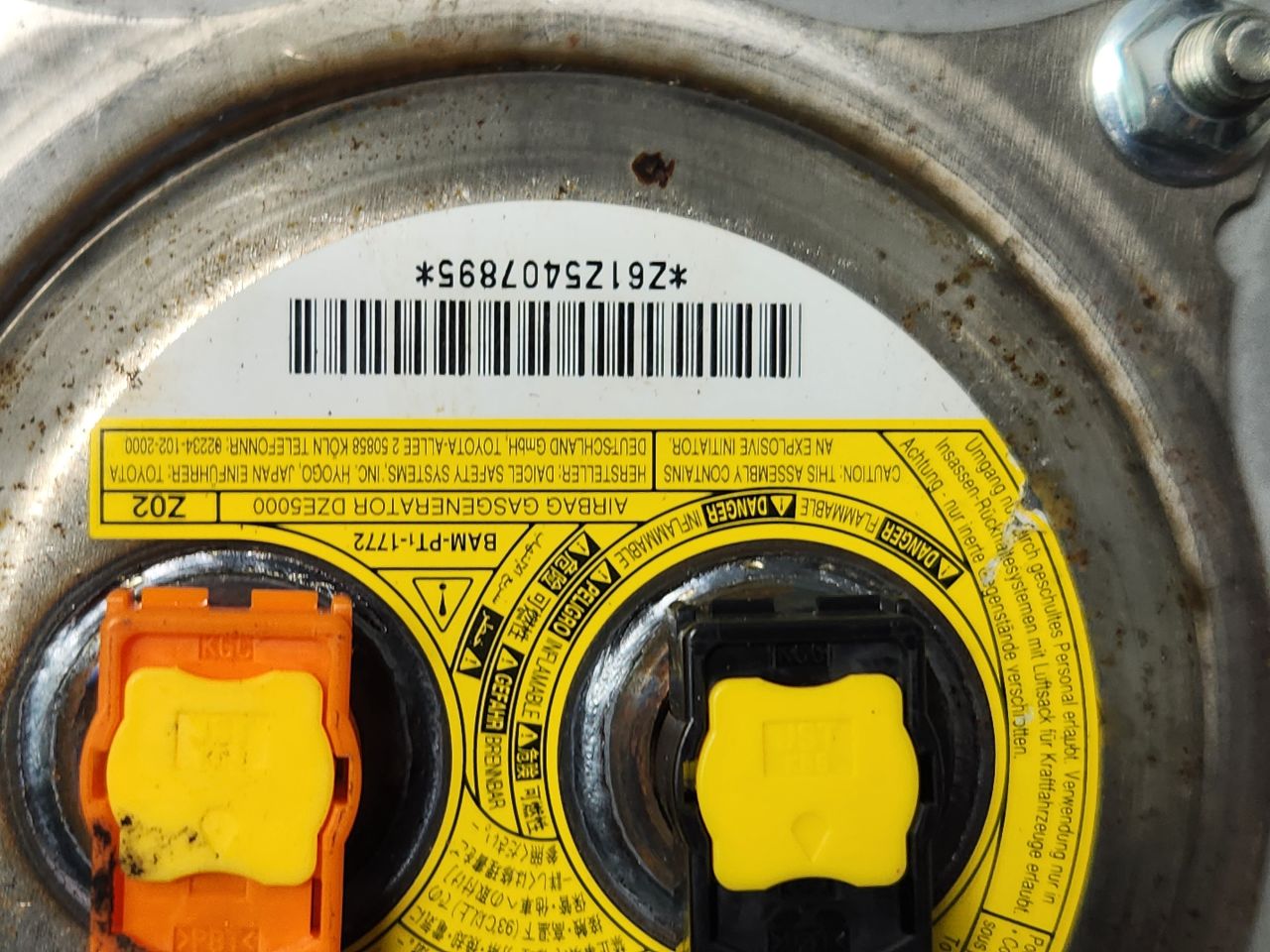 2016 TOYOTA COROLLA Left AIR BAG - 448685 — photo 7