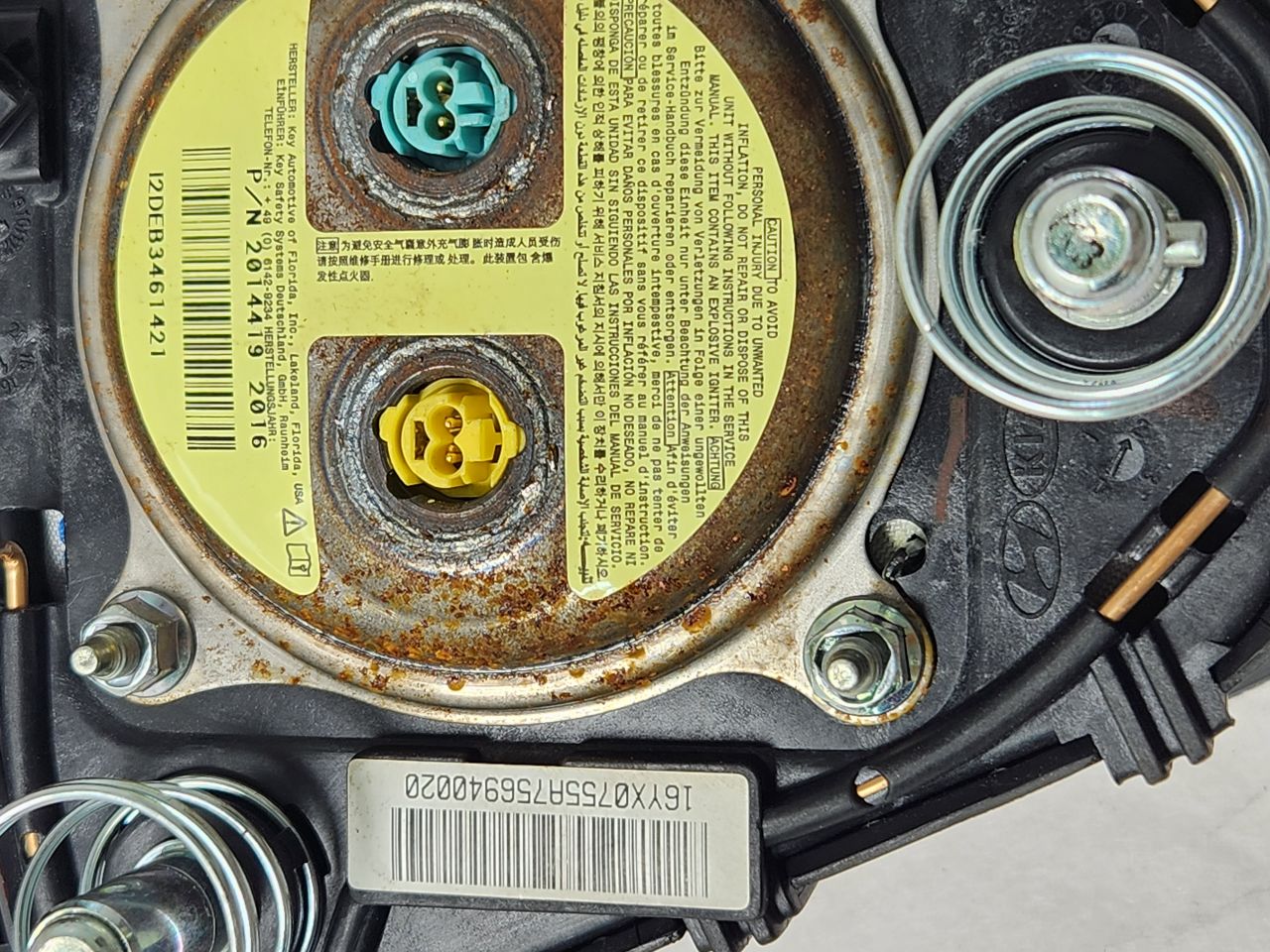 2017 KIA FORTE Left AIR BAG - 449162 — photo 8