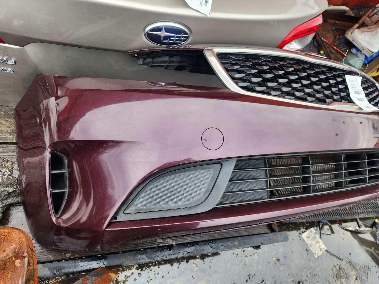 2017 KIA FORTE BUMPER ASSY, FRONT - 449165 — photo 2