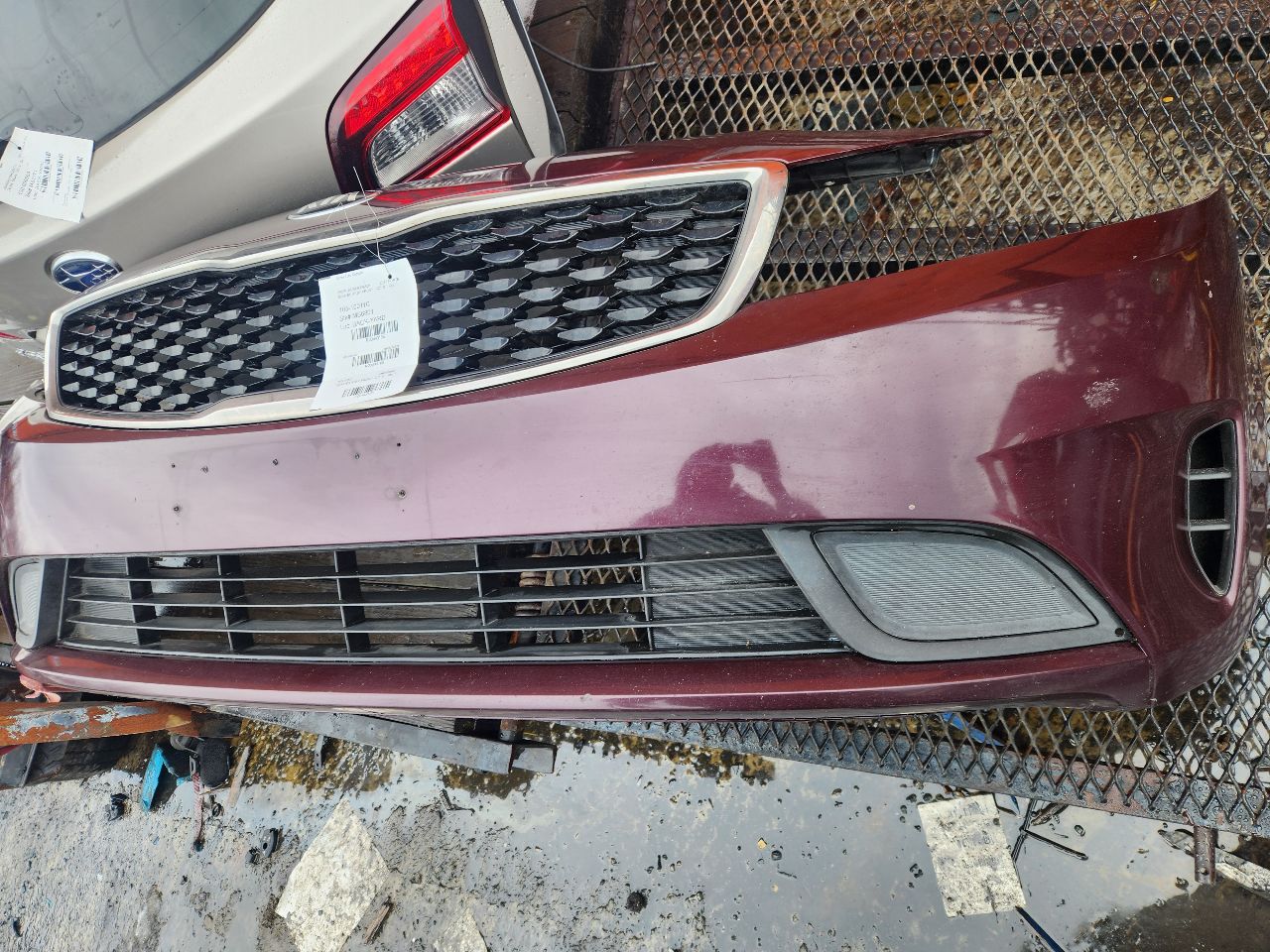 2017 KIA FORTE BUMPER ASSY, FRONT - 449165 — photo 4