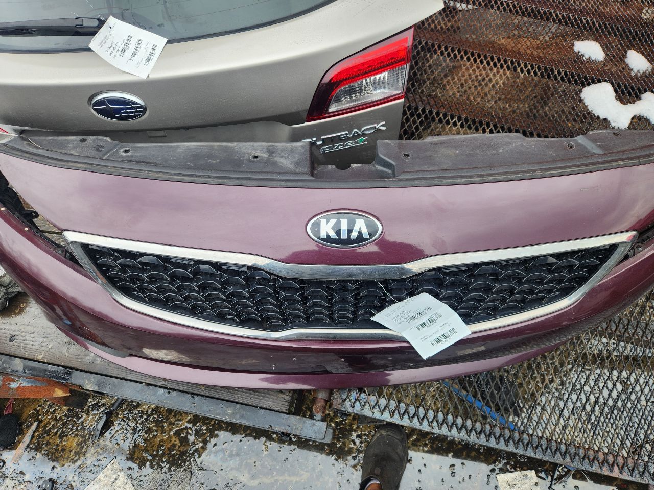 2017 KIA FORTE BUMPER ASSY, FRONT - 449165 — photo 5